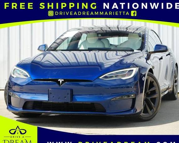 TESLA MODEL S 2022 5YJSA1E52NF463833 image